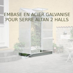 Fundamentrahmen Gewächshaus Serie Altan 2 0,9m² von Halls