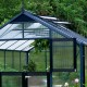 Gewächshaus 8,8m² Aluminium und Doppelstegplatten aus Polycarbonat 10mm Premium - Juliana