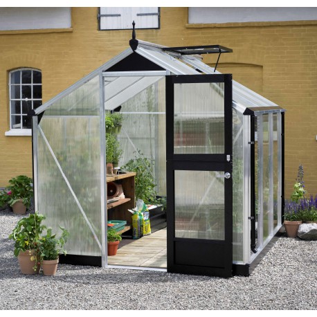 Gewächshaus 5m² Doppelstegplatten aus Polycarbonat 10mm Compact - Juliana