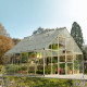 Gewächshaus Balance 11m² aus Aluminium und Hybridpolycarbonatplatten, silbergrau – Canopia by Palram