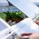 Gewächshaus Balance 11m² aus Aluminium und Hybridpolycarbonatplatten, silbergrau – Canopia by Palram