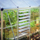 Gewächshaus Balance 14,7m² aus Aluminium und Hybridpolycarbonatplatten, silbergrau – Canopia by Palram