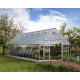 Gewächshaus Balance 25,6m² aus Aluminium und Hybridpolycarbonatplatten, silbergrau – Canopia by Palram