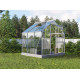 Gewächshaus Venus 3,8m² aus Aluminium und 3mm Sicherheitsglas - Vitavia