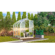 Gewächshaus Orion 3,8m² aus Aluminium und 3mm Sicherheitsglas - Vitavia