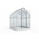 Gewächshaus Orion 3,8m² aus Aluminium und 3mm Sicherheitsglas - Vitavia