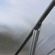 Gewächshaus Essence 14,7m² aus Aluminium und Polycarbonat, silbergrau – Canopia von Palram