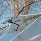 Gewächshaus Essence 14,7m² aus Aluminium und Polycarbonat, silbergrau – Canopia von Palram
