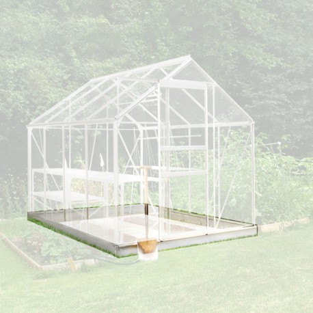 Fundamentrahmen Gewächshaus 5m² Serie Popular 86 von Halls