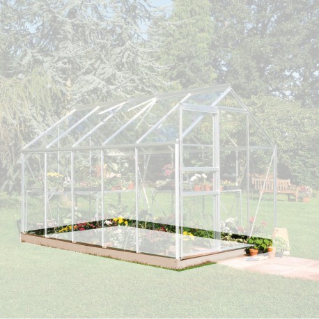 Fundamentrahmen Gewächshaus 6,2 m² Serie Popular 106 von Halls 
