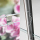 Gewächshaus Melissa 2,5m² in Anthrazit aus Aluminium und Sicherheitsglas + Fundamentrahmen inkl. - Natura Lams