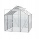 Gewächshaus Venus 3,8m² aus Aluminium und 3mm Sicherheitsglas - Vitavia