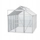 Gewächshaus Venus 5,0m² aus Aluminium und 3mm Sicherheitsglas - Vitavia
