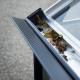 Gewächshaus Compact 5m² Aluminium mit Sicherheitsglas - Juliana