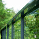 Gewächshaus OASE 8,8m² Anthrazit aus Sicherheitsglas 3mm - Juliana