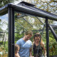 Gewächshaus anthrazit Grand Oase 13m² Aluminium und 3mm Sicherheitsglas - Juliana