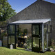 Gewächshaus Veranda aus Aluminium und Sicherheitsglas 4,4m² - Juliana