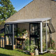 Gewächshaus Veranda aus Aluminium und Sicherheitsglas 4,4m² - Juliana