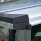 Anlehngewächshaus Veranda aus Aluminium und Sicherheitsglas 6,6m² - Juliana