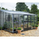 Gewächshaus Veranda Aluminium und Sicherheitsglas 12,9m² Juliana