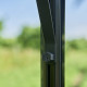 Gewächshaus 6,17m² aus Sicherheitsglas Cotswold Burford 610 schwarz - Halls