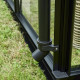 Gewächshaus 6,17m² aus Sicherheitsglas Cotswold Burford 610 schwarz - Halls