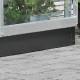 Fundamentrahmen aus verzinktem Stahl schwarz für Gewächshaus Altan 2 mit 0,9m² Halls