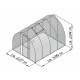 Gewächshaus 6,81m² aus Aluminium und 6mm Polycarbonatplatten Rhodo IV - pressblank - KGT