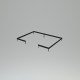 Gewächshaus 10,9m² Jubii 60 aus schwarzem Aluminium und 3mm Sicherheitsglas - Juliana