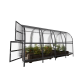 Gewächshaus Baltic LT 18m² aus verzinktem Stahl und 6mm Polycarbonatplatten – Klasika