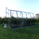 Gewächshaus 12m² aus verzinktem Stahl und 4mm Polycarbonatplatten – Klasika