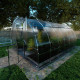 Gewächshaus Tube 12m² aus verzinktem Stahl und 4mm Polycarbonatplatten - Klasika
