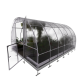 Gewächshaus Tube 18m² aus verzinktem Stahl und 6mm Polycarbonatplatten – Klasika