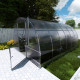 Gewächshaus 12m² Easy aus verzinktem Stahl und 6mm Polycarbonatplatten – Klasika