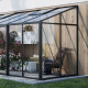 Anlehngewächshaus 6,04m² - H.248cm - aus Aluminium und Sicherheitsglas - BloomCabin