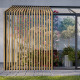 Anlehngewächshaus 7,22m² - H.268cm - aus Aluminium, Holz und Sicherheitsglas - BloomCabin