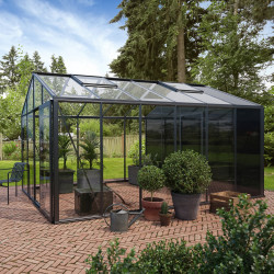 Gewächshaus 310x608cm Klassik mit Lagerraum über 1 Segment - BloomCabin