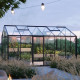 Gewächshaus Klassik 235x608cm aus Aluminium und Sonnenschutzglas – BloomCabin