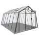 Gewächshaus S104H 9,12 m² aus Aluminium und Sicherheitsglas ALULINE – ACD