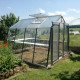Gewächshaus S104H 9,12 m² aus Aluminium und Sicherheitsglas ALULINE – ACD