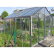Gewächshaus R305H 11,35m² aus Aluminium und Sicherheitsglas ALULINE – ACD