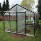 Gewächshaus R305H 11,35m² aus Aluminium und Sicherheitsglas ALULINE – ACD