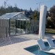Gewächshaus R305H 11,35m² aus Aluminium und Sicherheitsglas ALULINE – ACD