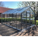 Gewächshaus R307H 15,88m² aus Aluminium und Sicherheitsglas ALULINE – ACD