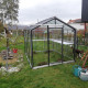 Gewächshaus R204H 6,91m² aus Aluminium und Sicherheitsglas ALULINE – ACD