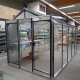 Gewächshaus R205H 8,61m² aus Aluminium und Sicherheitsglas ALULINE – ACD