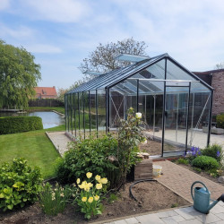Gewächshaus R308H 18,15m² aus Aluminium und Sicherheitsglas ALULINE – ACD