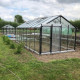 Gewächshaus R308H 18,15m² aus Aluminium und Sicherheitsglas ALULINE – ACD