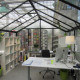 Gewächshaus R305H 11,35m² aus schwarzem Aluminium und Sicherheitsglas BLACKLINE – ACD