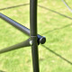 Tunnelgewächshaus 4x10m BIANCA mit verstärkter PE-Folie - Green Protect